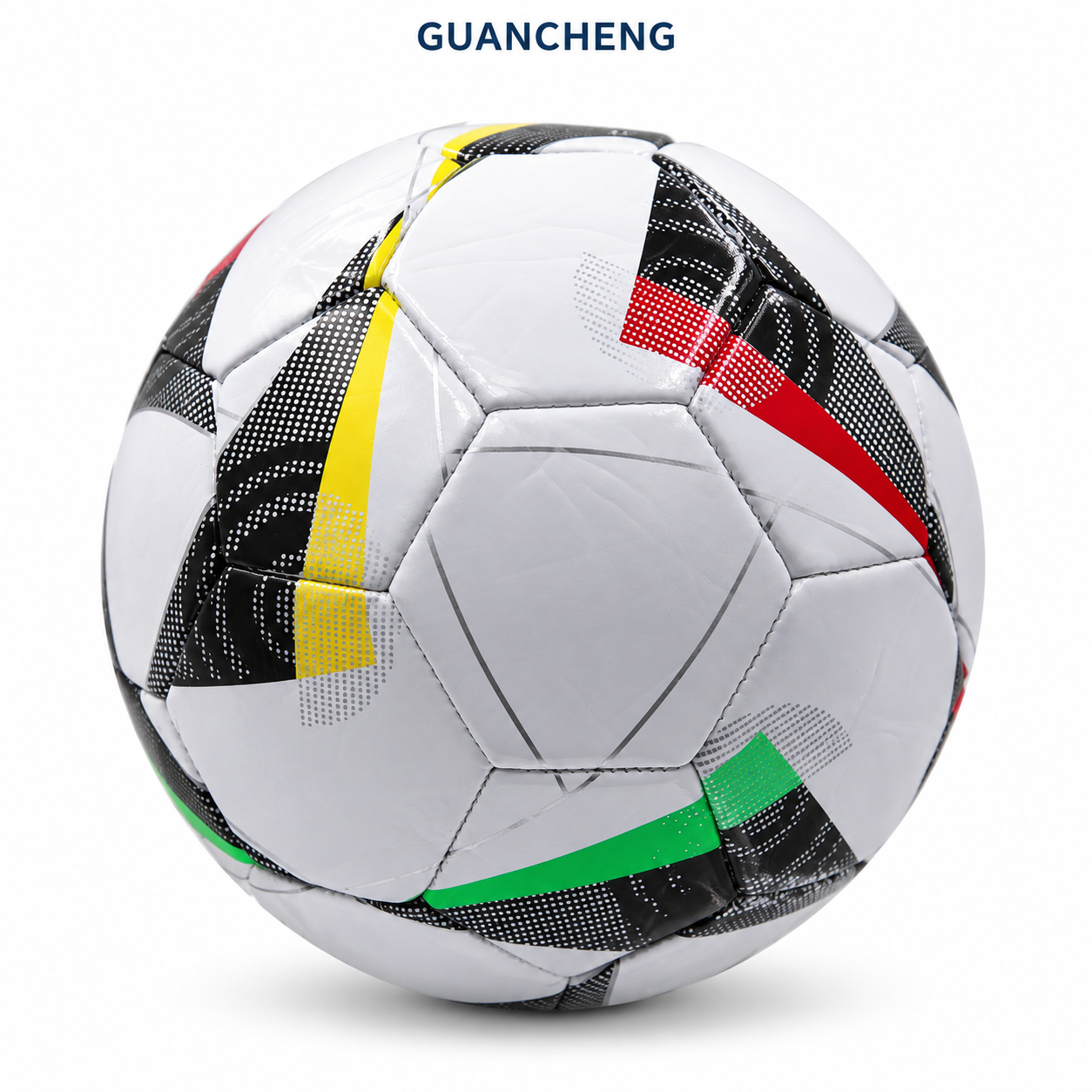 GUANCHENG Thermal Bonded PU Soccer Ball, Rubber Bladder, Durable Football for Indoor Outdoor Training Match - 图片 23