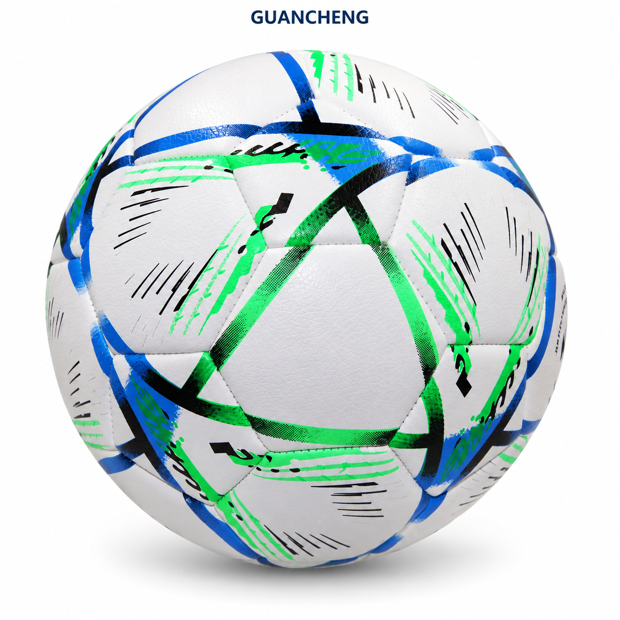GUANCHENG Thermal Bonded PU Soccer Ball, Rubber Bladder, Durable Football for Indoor Outdoor Training Match - 图片 25