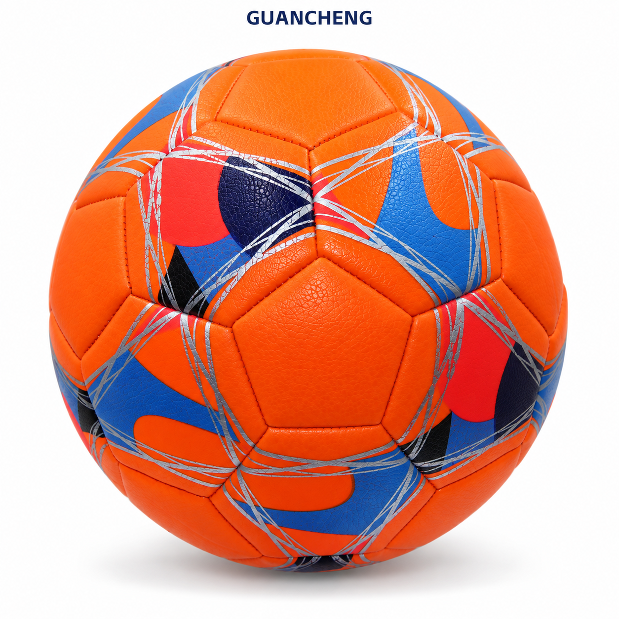 GUANCHENG Thermal Bonded PU Soccer Ball, Rubber Bladder, Durable Football for Indoor Outdoor Training Match - 图片 27