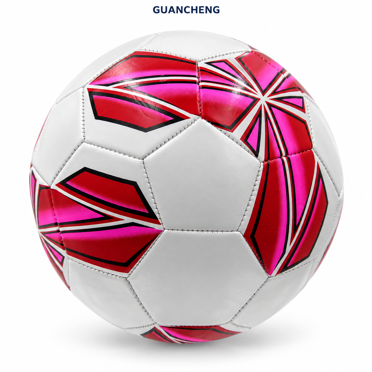 GUANCHENG Thermal Bonded PU Soccer Ball, Rubber Bladder, Durable Football for Indoor Outdoor Training Match - 图片 31