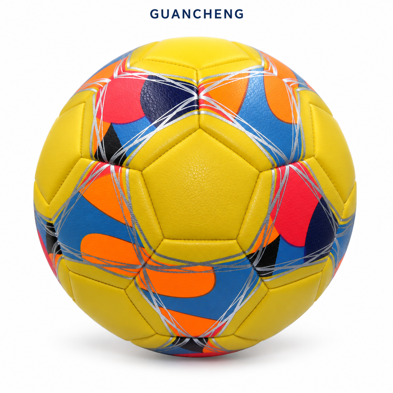 GUANCHENG Thermal Bonded PU Soccer Ball, Rubber Bladder, Durable Football for Indoor Outdoor Training Match - 图片 32