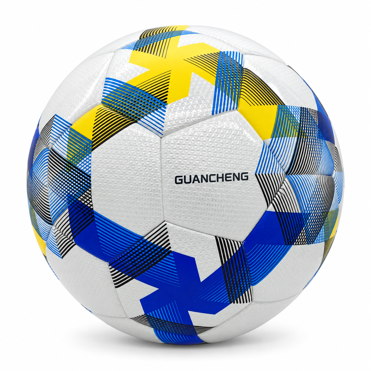 GUANCHENG Thermal Bonded PU Soccer Ball, Rubber Bladder, Durable Football for Indoor Outdoor Training Match - 图片 33