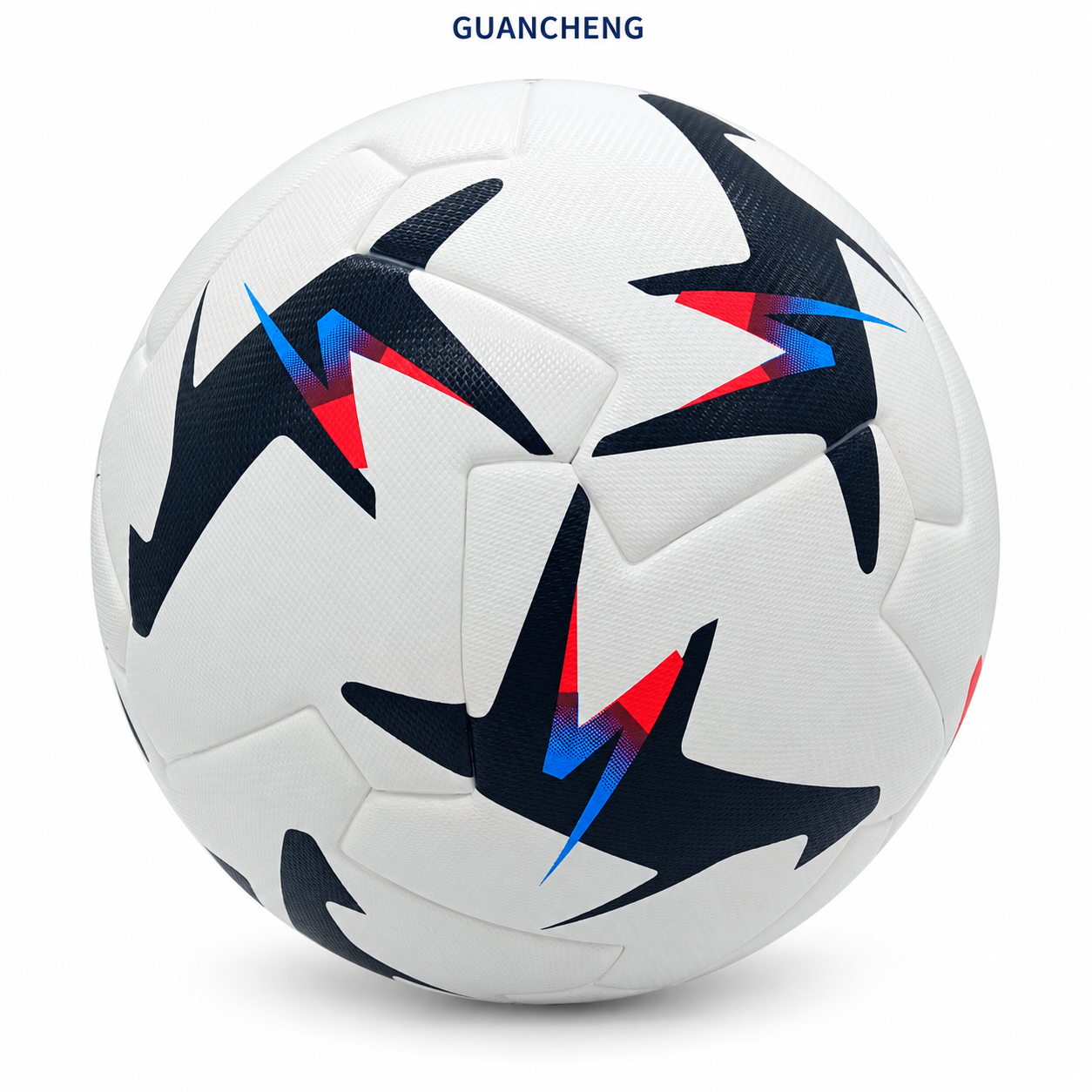 GUANCHENG Thermal Bonded PU Soccer Ball, Rubber Bladder, Durable Football for Indoor Outdoor Training Match - 图片 36
