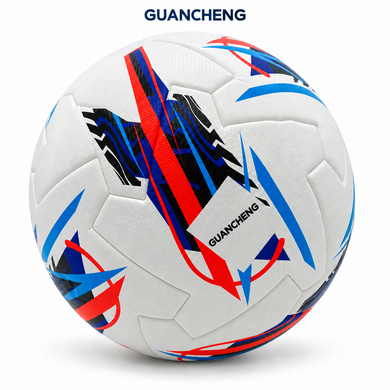 GUANCHENG Thermal Bonded PU Soccer Ball, Rubber Bladder, Durable Football for Indoor Outdoor Training Match - 图片 41