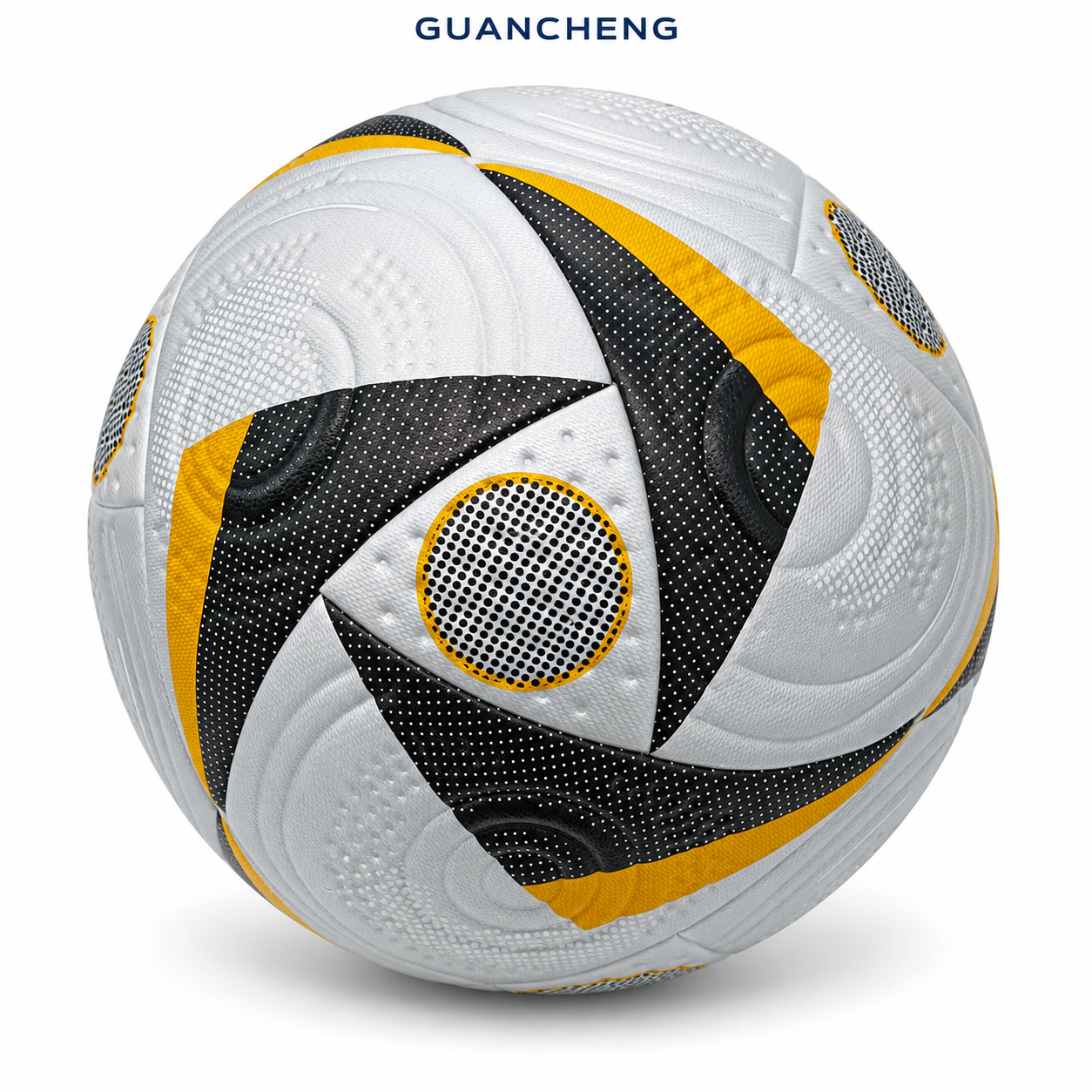 GUANCHENG Thermal Bonded PU Soccer Ball, Rubber Bladder, Durable Football for Indoor Outdoor Training Match - 图片 45