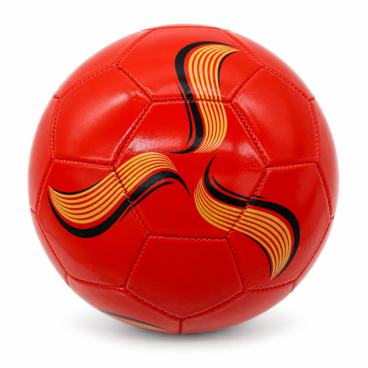 GUANCHENG Thermal Bonded PU Soccer Ball, Rubber Bladder, Durable Football for Indoor Outdoor Training Match - 图片 50