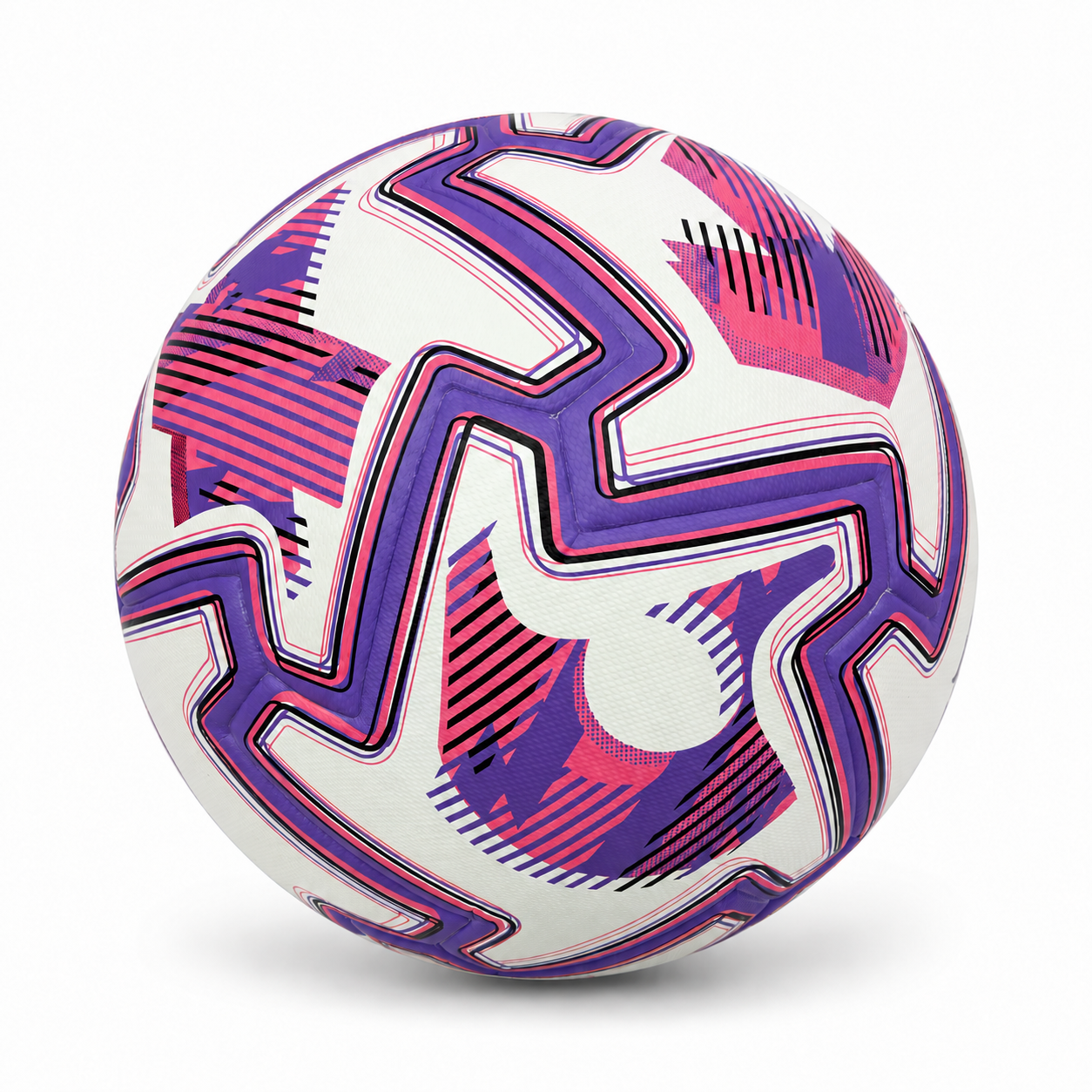 GUANCHENG Thermal Bonded PU Soccer Ball, Rubber Bladder, Durable Football for Indoor Outdoor Training Match - 图片 61