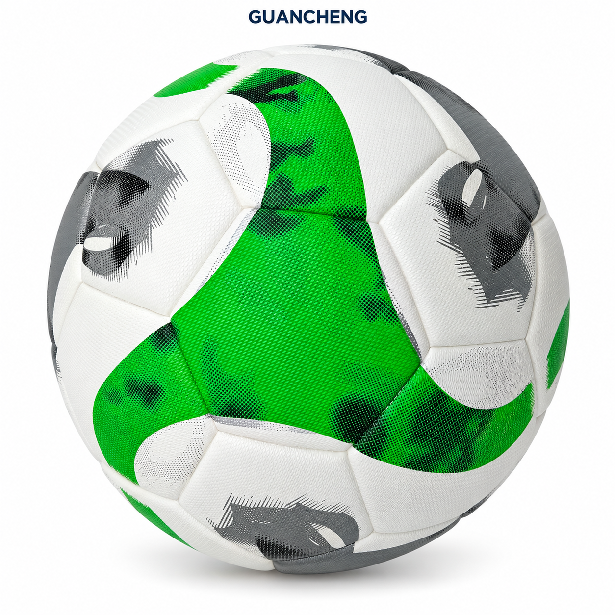 GUANCHENG Thermal Bonded PU Soccer Ball, Rubber Bladder, Durable Football for Indoor Outdoor Training Match - 图片 62