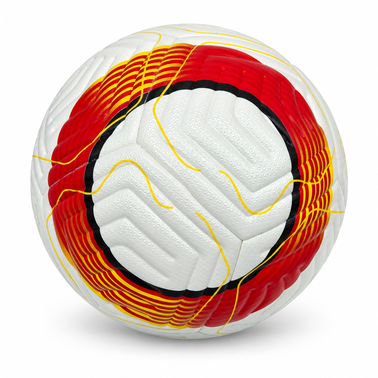 GUANCHENG Thermal Bonded PU Soccer Ball, Rubber Bladder, Durable Football for Indoor Outdoor Training Match - 图片 65
