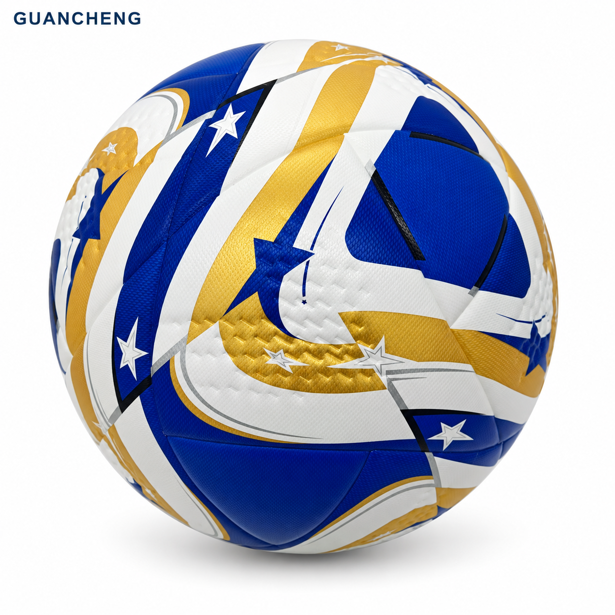 GUANCHENG Thermal Bonded PU Soccer Ball, Rubber Bladder, Durable Football for Indoor Outdoor Training Match - 图片 19